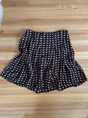 J. Crew Midi Polka Dot Skirt